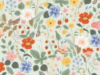 Cotton+Steel Strawberry Fields - Mint Cotton+Steel Strawberry Fields - Mint