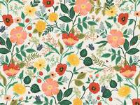 Cotton+Steel Camont - Poppy Fields - Cream Cotton+Steel Camont - Poppy Fields - Cream