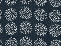 Flower Sun dunkelblau double gauze Flower Sun dunkelblau double gauze