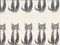 Panel Katzen weiß Panel Katzen weiß