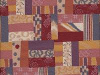 Patch bunt BW Chirimen Patch bunt BW Chirimen