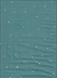 Starry seafoam double gauze Starry seafoam double gauze