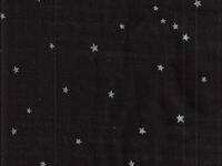 Starry black double gauze Starry black double gauze