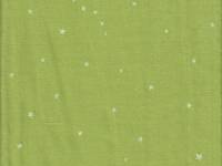 Starry leaf green double gauze Starry leaf green double gauze
