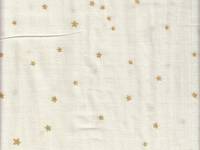 Starry ivory double gauze Starry ivory double gauze