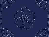 Sashiko Hanafukin S204 Sashiko Hanafukin S204