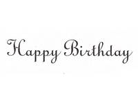 Stempel Happy Birthday Stempel Happy Birthday