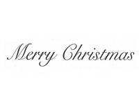 Stempel Merry Christmas Stempel Merry Christmas