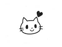 Ministempel Katze Ministempel Katze