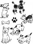 Stempelset Dog Stempelset Dog