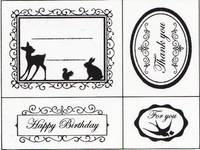 Stempelset Label 03 Stempelset Label 03