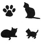 Lovely Handy Stamp Set Katzen Lovely Handy Stamp Set Katzen