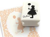 Silhouette Stamp Balloon Silhouette Stamp Balloon