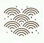 Stempel Seigaiha Stempel Seigaiha