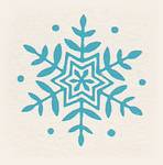 Stempel Eiskristall Stempel Eiskristall