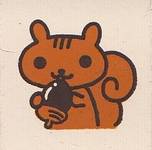 Stempel Eichhörnchen Stempel Eichhörnchen