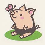 Stempel Schweinchen Stempel Schweinchen