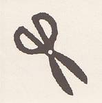 Stempel Schere Stempel Schere