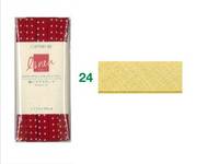 Schrägband uni mustard Leinen 11mm Schrägband uni mustard Leinen 11mm