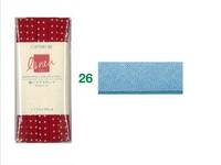 Schrägband uni sky blue Leinen 11mm Schrägband uni sky blue Leinen 11mm