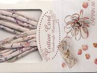 Baumwollkordel Blumen lila Baumwollkordel Blumen lila