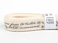 Cotton ribbon - 24 Lettering Cotton ribbon - 24 Lettering