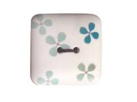 Knopf Kirschblüten weiß Knopf Kirschblüten weiß