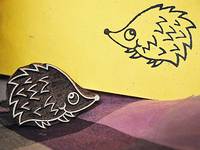 Blockwallah Stempel - Igel Blockwallah Stempel - Igel