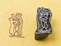 Blockwallah Stempel - Mice in Love Blockwallah Stempel - Mice in Love