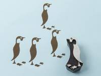 Blockwallah Stempel - Retro Penguin Blockwallah Stempel - Retro Penguin