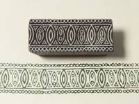 Blockwallah Stempel - Pearl Border Blockwallah Stempel - Pearl Border