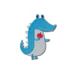 Puti de Pome - Krokodil & Apfel blau Puti de Pome - Krokodil & Apfel blau