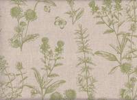 Wachstuch Flower Garden olive Wachstuch Flower Garden olive