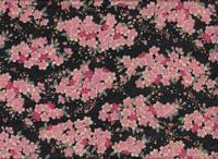 Wachstuch Sakura klein schwarz Wachstuch Sakura klein schwarz