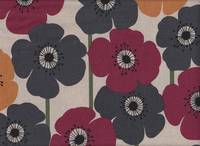 Wachstuch Poppy red Wachstuch Poppy red