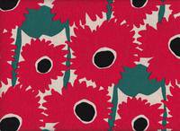 Wachstuch Gerbera rot Wachstuch Gerbera rot