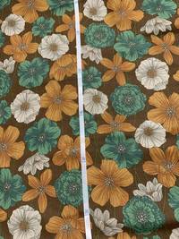 Wachstuch Classic Flower brown Wachstuch Classic Flower brown