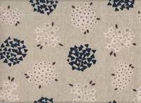 Wachstuch Circle flower beige Wachstuch Circle flower beige