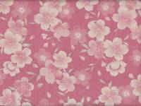 Wachstuch Vintage Sakura pink