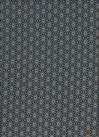 Wachstuch Asanoha midi türkis-blau Wachstuch Asanoha midi türkis-blau