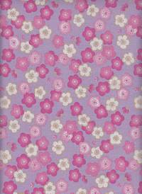 Wachstuch Asanoha Ume flieder Wachstuch Asanoha Ume flieder