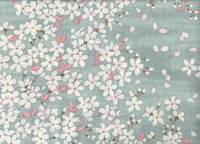 Wachstuch Sakura seafoam Wachstuch Sakura seafoam