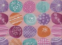 Wachstuch HOKUO KIBUN - Dots pink Wachstuch HOKUO KIBUN - Dots pink