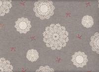 Wachstuch Lace grau Wachstuch Lace grau