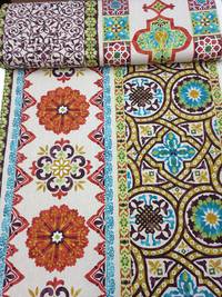 Wachstuch Tile Harmony 2 orange Wachstuch Tile Harmony 2 orange