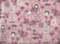 Wachstuch Bakery pink Wachstuch Bakery pink