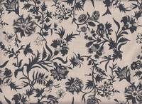 Wachstuch Botanica black Wachstuch Botanica black