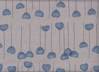 Wachstuch Ootani flower gray Wachstuch Ootani flower gray