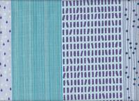 Wachstuch Patch Tropfen lila türkis Wachstuch Patch Tropfen lila türkis