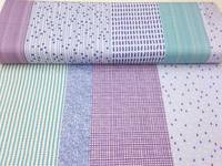 Wachstuch Patch Tropfen lila türkis Wachstuch Patch Tropfen lila türkis